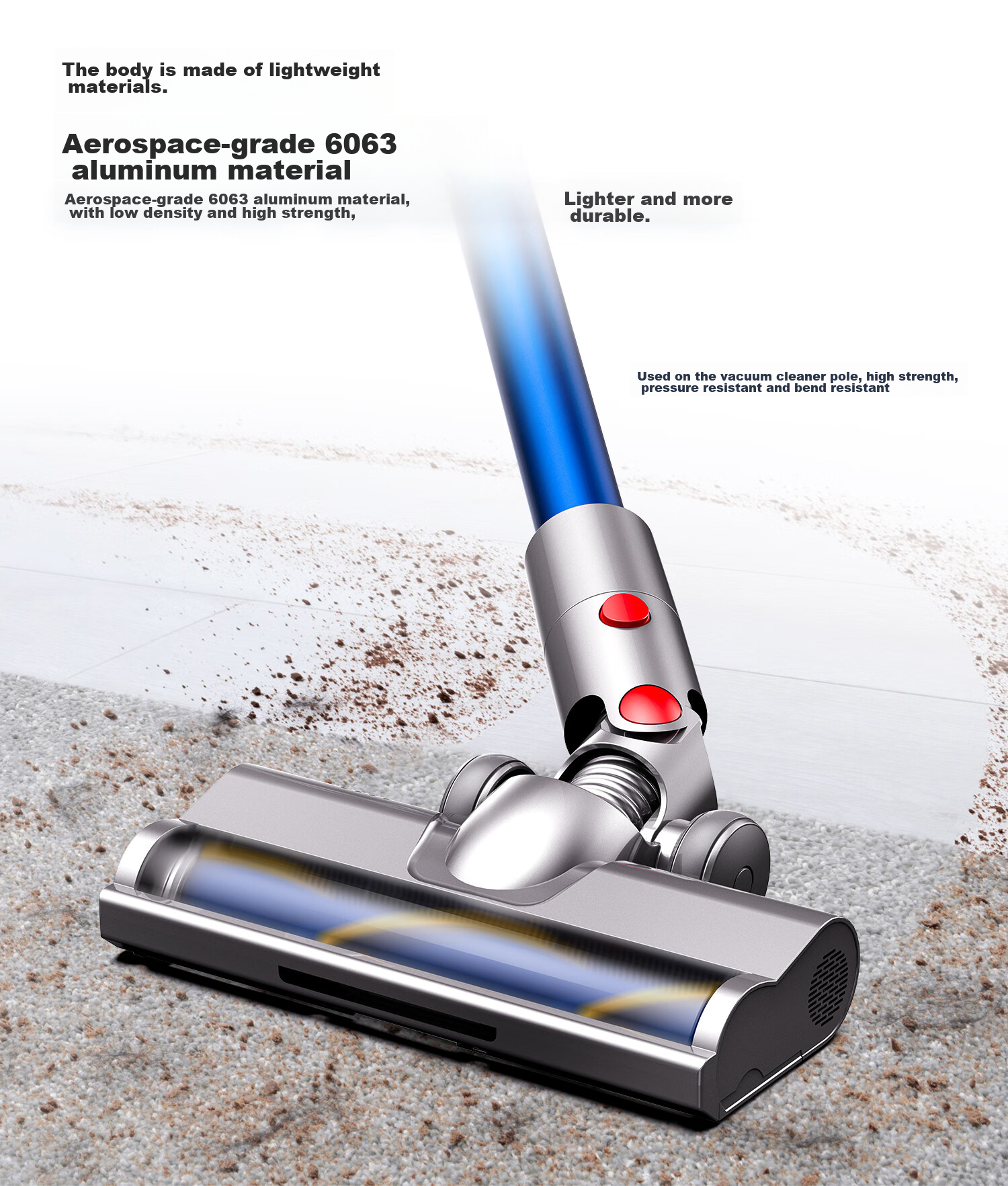 Xiaogou Cordless Vacuum Cleaner T11Pure, Powerful Suction for Home Use, Handheld Design for Pets And Families, Lightweight Body, Noise Reduction Technology 8