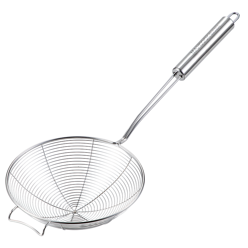 Maxcook Strainer, 304 Stainless Steel Wire Mesh Skimmer, 18cm MCCU2397