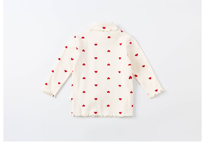DAVE & BELLA Kids Pullover Girls Long Sleeve Turtleneck Winter T-Shirt Baby Stylish Base Shirt 5