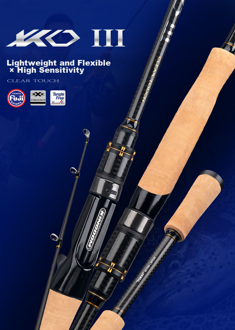 Guowangliya Lure Rod, Mandarin Fish Rod, Topmouth Culter Rod, KO Lightweight Long-Casting Topmouth Culter High Sensitivity Lightweight Long-Casting Topmouth Culter Sea Bass Mandarin Fish Rod 1