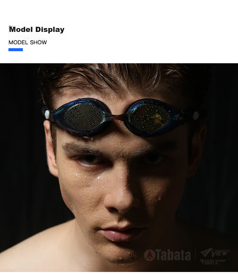 View Anti-Fog Swimming Goggles for Men And Women, Large Frame High Definition Waterproof Swimming Glasses, Adult Swim Goggles with No Pressure Marks 3