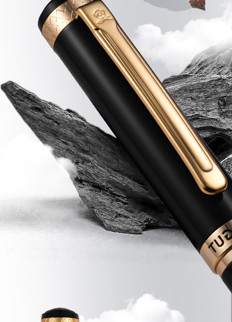 MONTAGUT [Mid-Autumn Festival Gift] Fountain Pen, Ballpoint Pen, Art Pen with Fine Nib, Ladies' Signature Pen, Student Writing Practice Pen, Birthday Gift Box Set, Impression Series, Princess Pink 6
