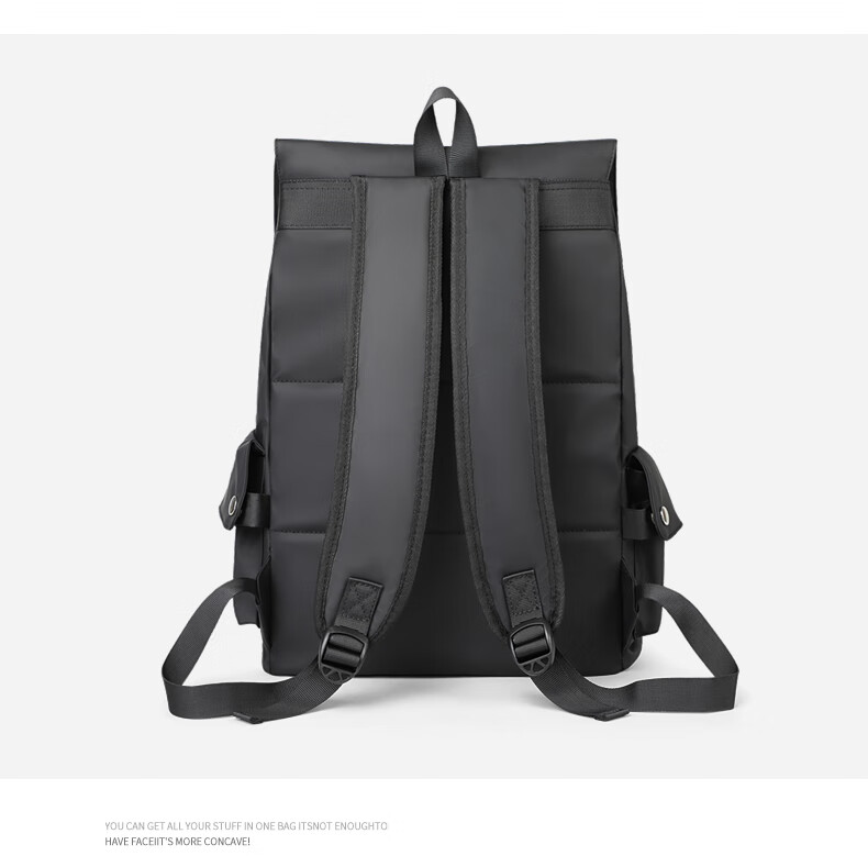 Viney Backpack for Men And Women, Japanese-Style Trendy Brand Large Capacity Casual Travel Bag Cool Schoolbag for Middle School And College Students 16