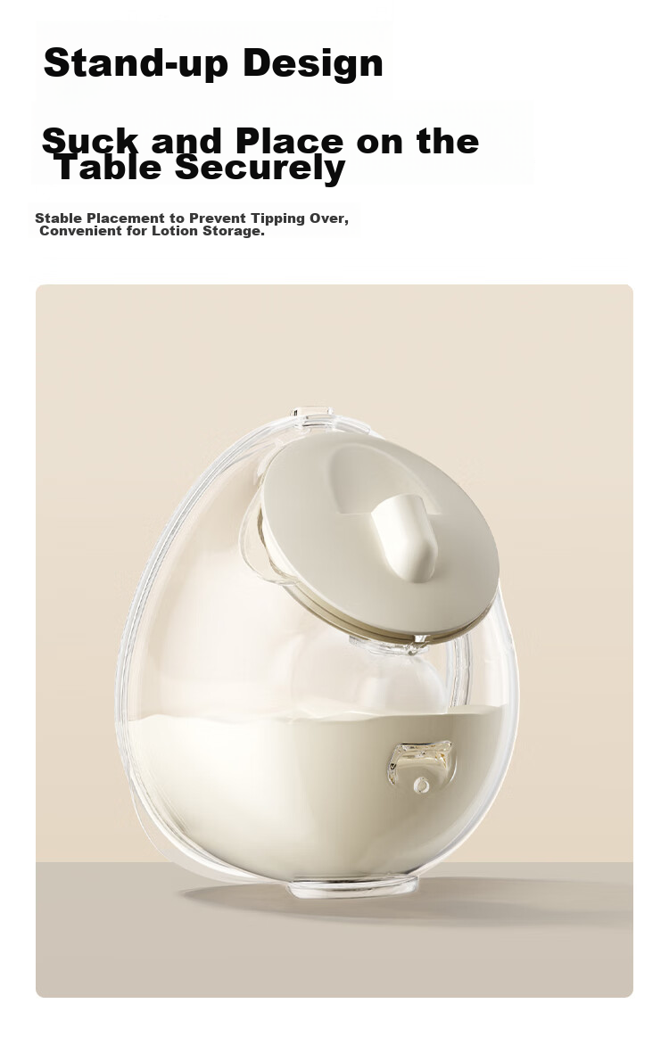 Little White Bear Electric Breast Pump Hands-Free Double-Sided Fully Automatic Portable Neck-Hanging Double Breast Pump Z2 23