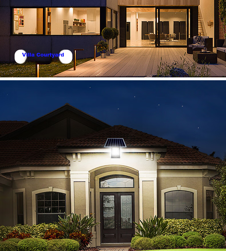 Shufujia Solar Outdoor Lighting Garden Lamp Rural Home Yard Entrance High Power High Brightness Waterproof Street Light 24