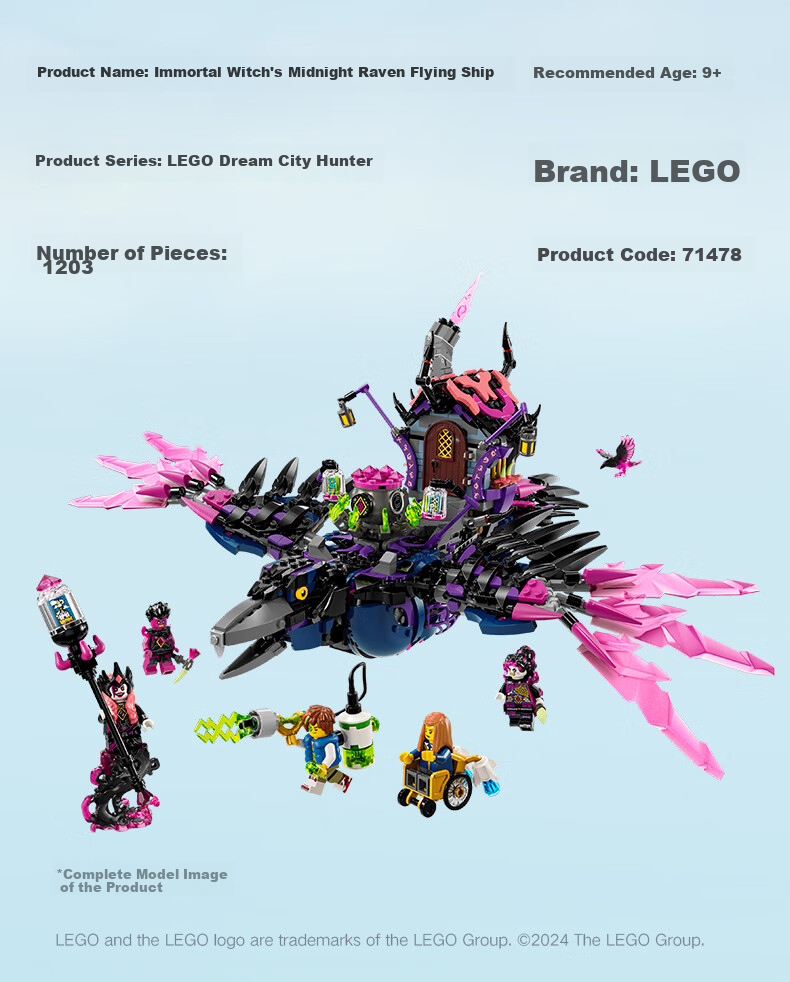 LEGO (LEGO) Building Blocks Superhero Set 76282 Rocket Raccoon And Groot Baby, Children's Toy Christmas Gift 11