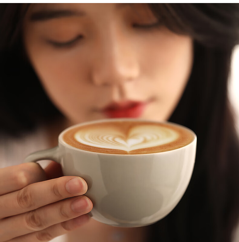 MHW-3BOMBER Bomber [Gift] Ceramic Coffee Mug, Latte Art Cup, Cup And Saucer Set, Instagram-Friendly, Retro High-End Feel, Niche 22