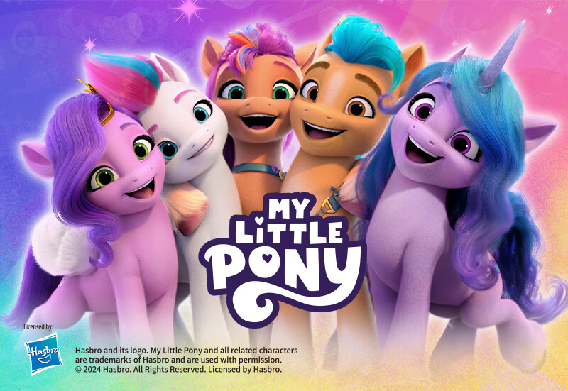 MY LITTLE PONY Toy Accessories, Magic Bus Large Set, Pretend Play Toys, Light-Up Transforming, Birthday Gift for Girls 1