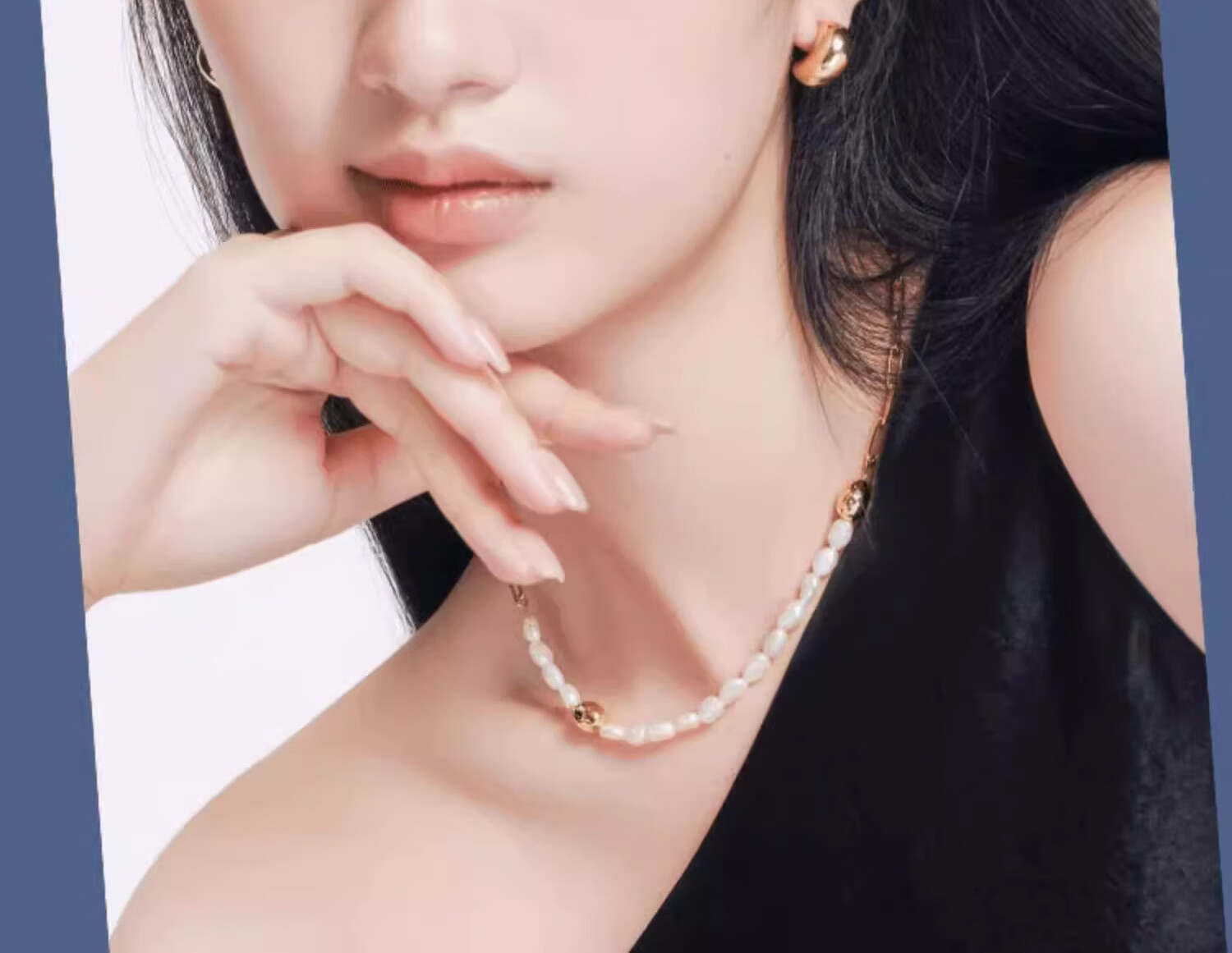 Aji Bean Small Silver Bean Stud Earrings for Women S925 Silver Minimalist Luxury Earrings High-End Niche Silver European and American Style Jewelry 2