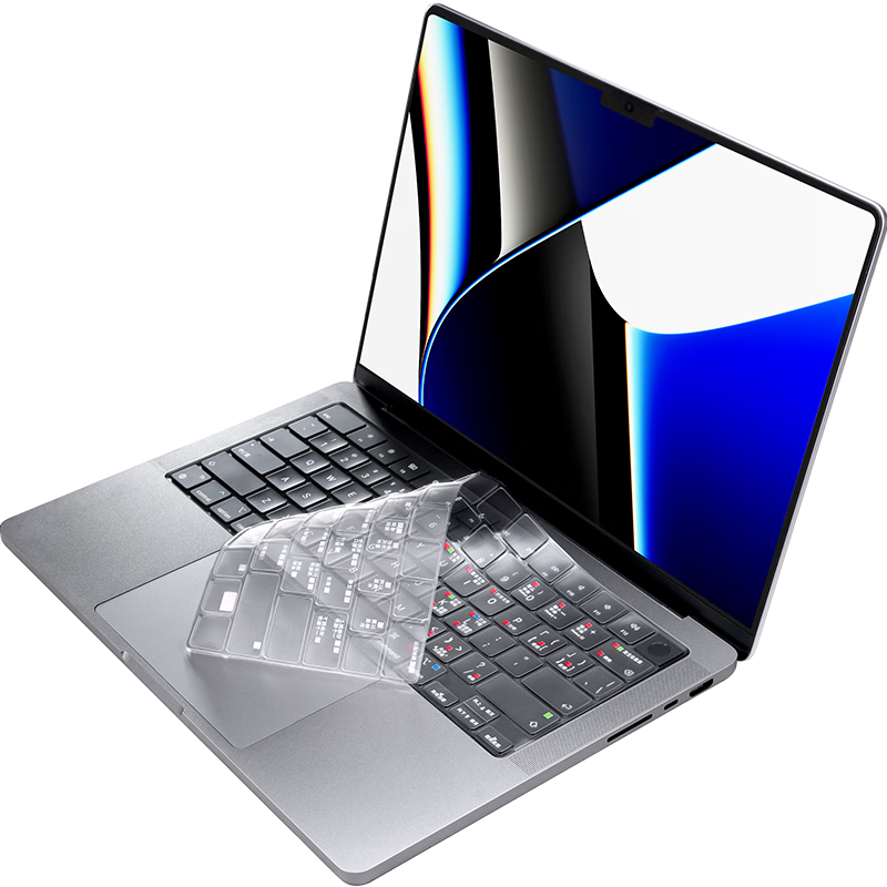 LENTION 2025 Apple MacBook Air 15-Inch Laptop Dust Keyboard Cover, M4 Chip A3241 Notebook Functional Keyboard Cover, Compatible with 2024 M3 Quick Keyboard Cover A3114