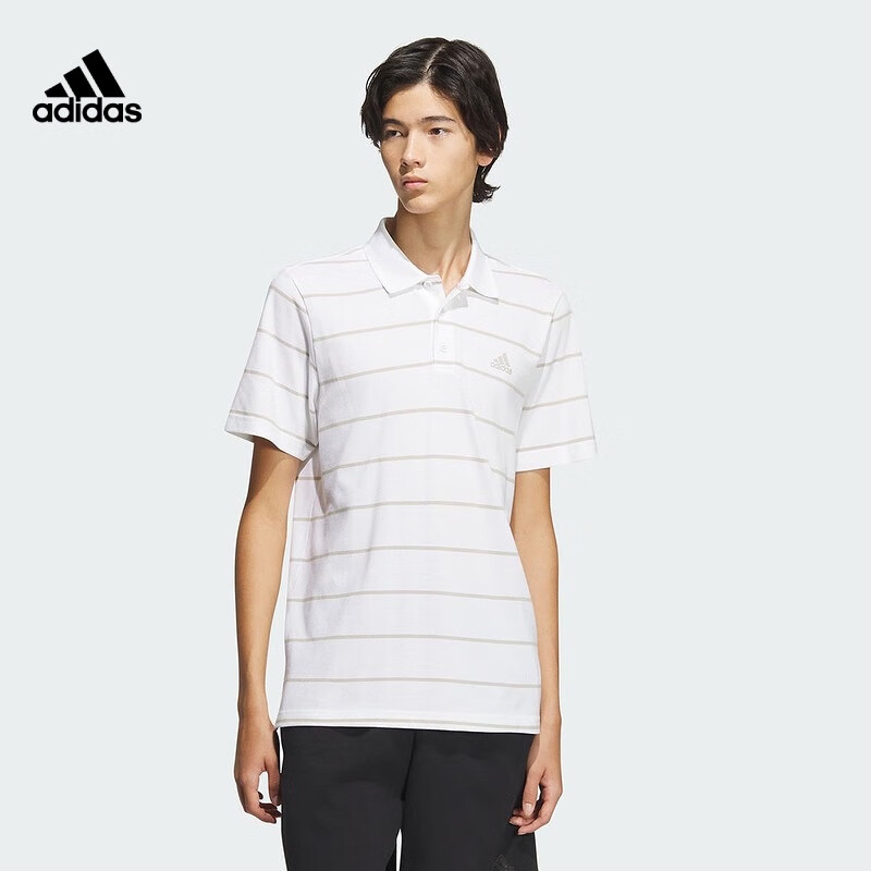 Adidas Men's Sportswear Series FI STRIPE POLO Casual Short-Sleeve Polo Shirt IT3921 A/2XL 12