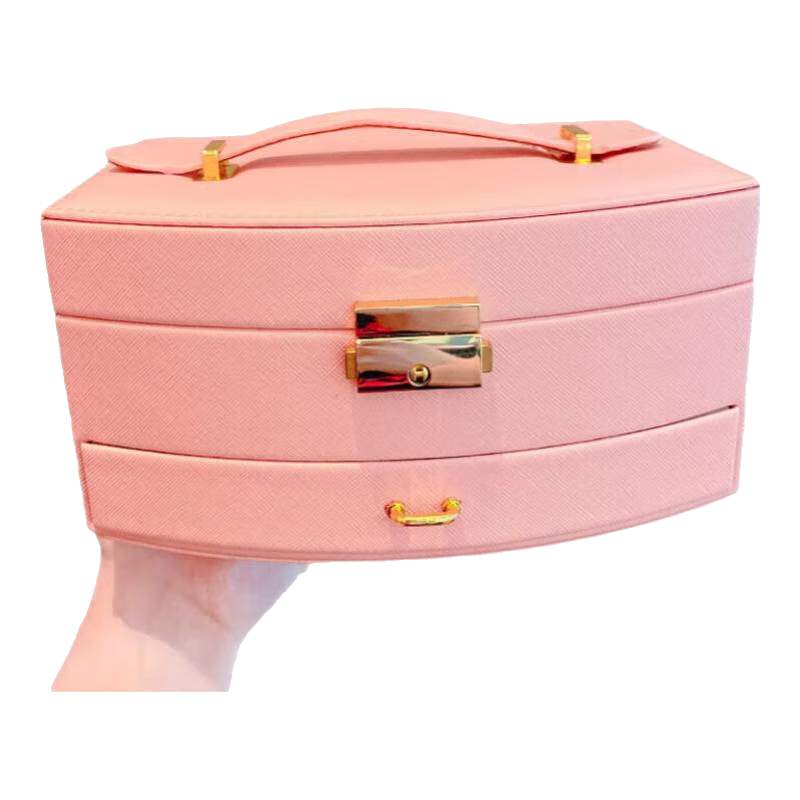 Beimuxing Children's Toys, Girls' Birthday Gift, Hair Accessories for Ages 3-6, Hair Clips Gift Box, Little Girl's Jewelry Box Set for Ages 7-14