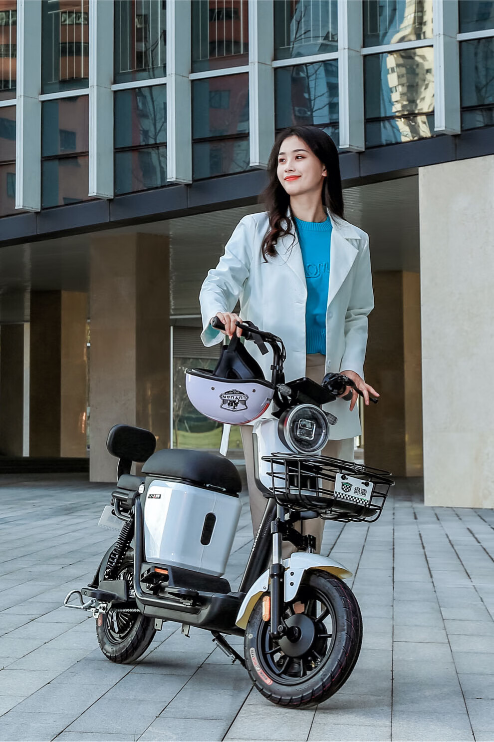 【绿源tdt2142z】绿源48v24a锂电电动自行车zfa成人男女小型代步接娃