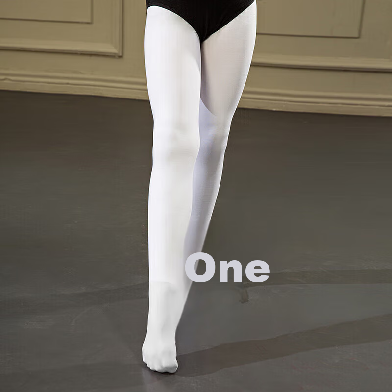 Sansha Children's Dance Tights, Autumn And Winter Fleece-Lined Thickened, Girls' Ballet Leggings, T58 White, XXS-XS