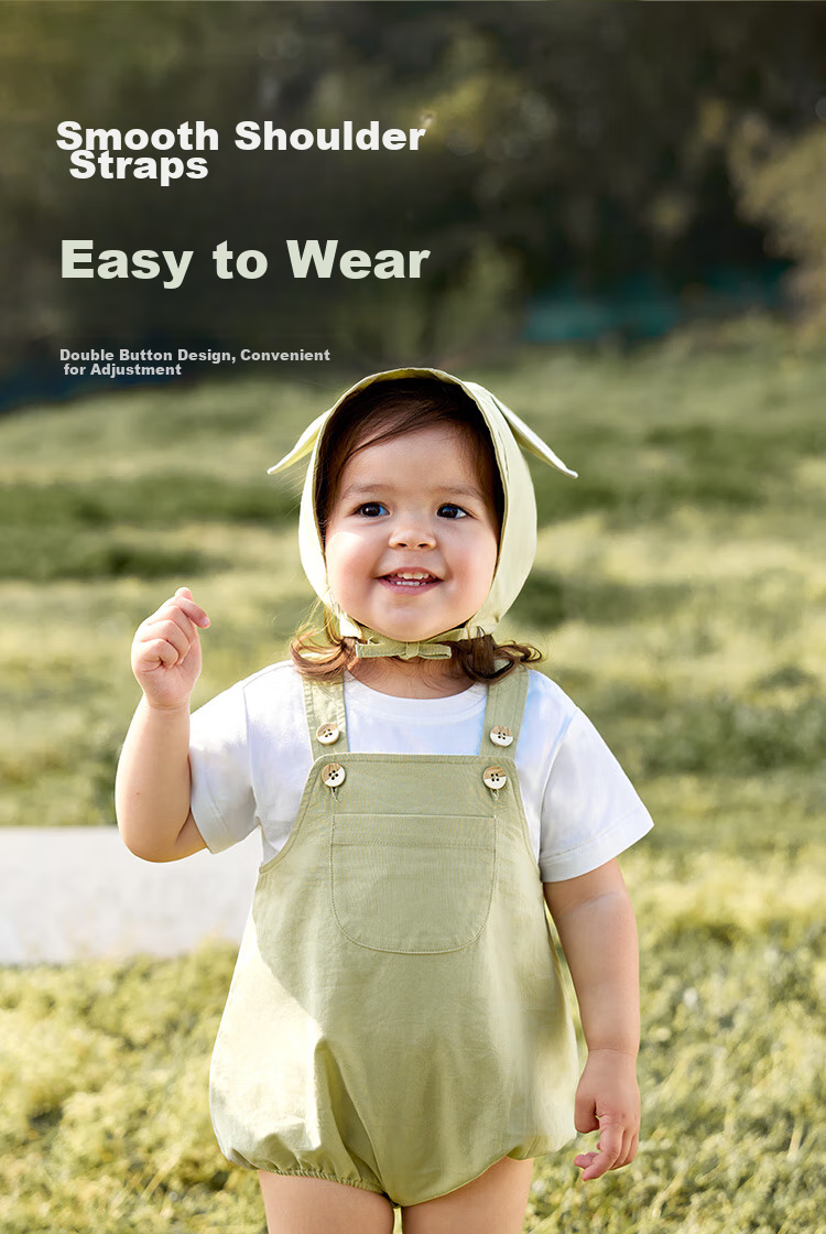Wismorni Baby Clothes, Summer Infant Bodysuit, Sleeveless Onesie, Cute And Fresh Triangle Romper 6