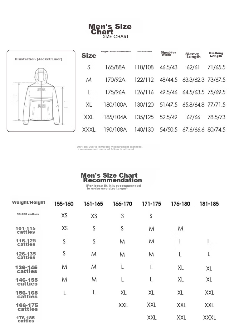 CAMEL Men's Workwear Windbreaker Jacket, Down Coat Two-Piece Set, Three-In Windproof Waterproof Outerwear A13CA31071H 21