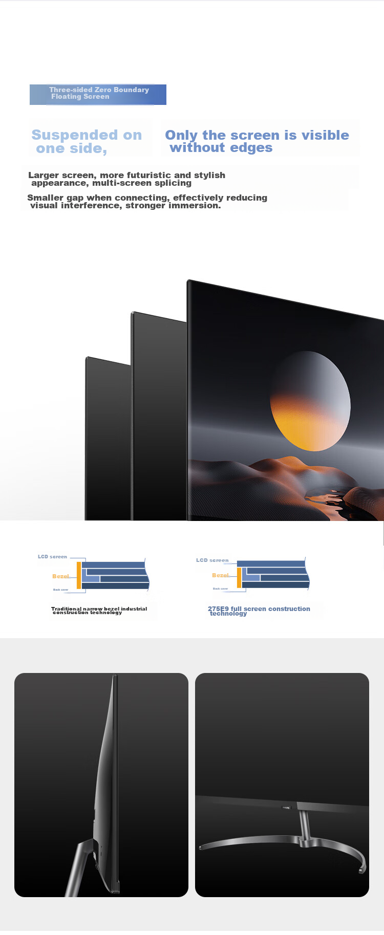 Philips 31.5-inch 100Hz Low Blue Light Flicker-Free 3000:1 High Contrast HDMI+VGA Energy Efficient Office Monitor 32E1N1100L 2