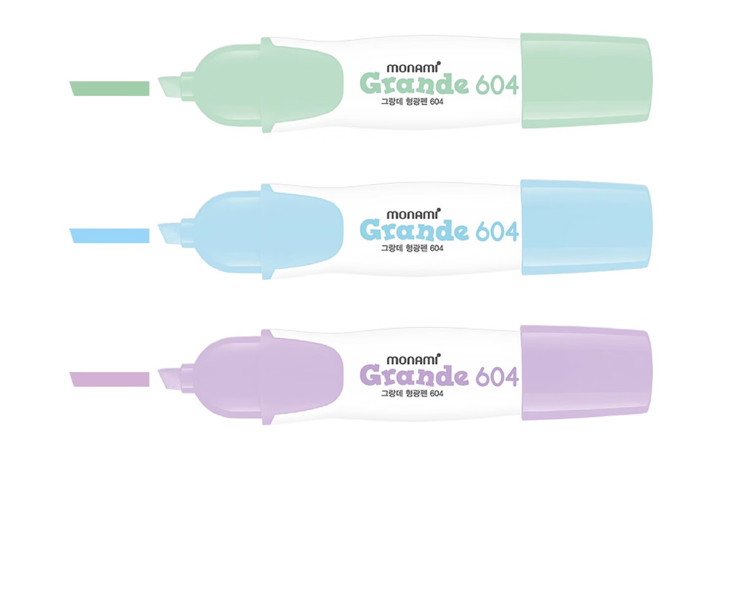 Monami Imported New 604 Quick-Drying Highlighter Marker, Colorful Doodle Pen, Soft Colors, 6-Color Set, 06025Z06 10