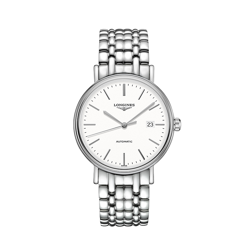 LONGINES Swiss Watch Fashion Series Men's Steel Strap Mechanical Watch Gift L49224126