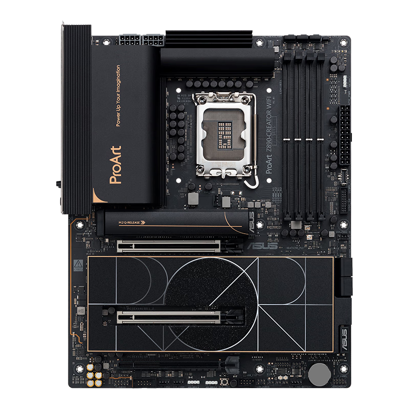 ASUS ProArt Z890-CREATOR WIFI Creative Motherboard Supports CPU 285K/265K/270K (Intel Z890/LGA 1851)