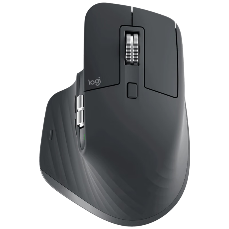 Logitech MX Master 3S Enterprise Wireless Bluetooth Mouse, Office Quiet Mouse with Wireless Receiver, Commercial Version Graphite Black [Order Bonus]
