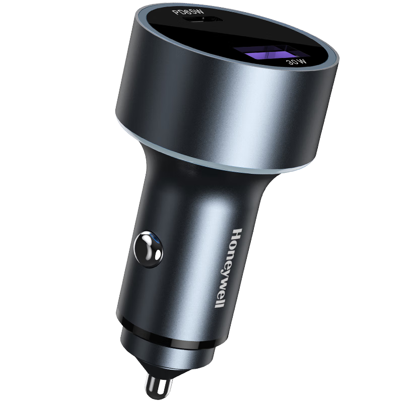 Honeywell Car Charger And Cigarette Lighter Dual-Port Adapter, 95W Fast Charging Head for Cars, Compatible with IPhone And Huawei Phones