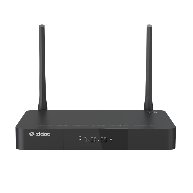 ZIDOO Z9X8K High-Definition Network Hard Drive Player, 8K UHD Dolby Vision HD Player - V12 Bluetooth Remote Control