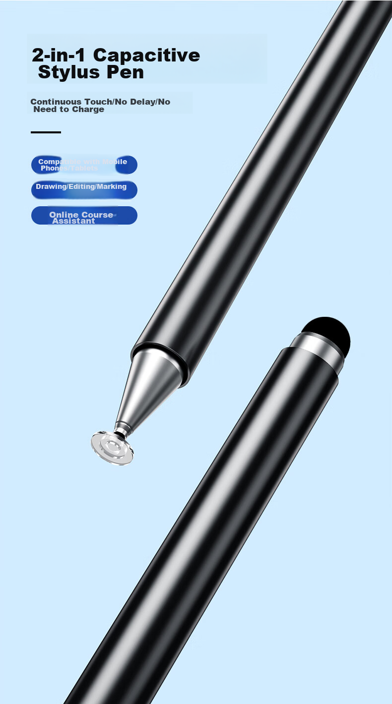 LinkStone Metal Retractable Teaching Pointer, Seewo Electronic Whiteboard Touch Pen, Multimedia Teaching Capacitive Pen All-In Smart Blackboard, Handwriting Pen, Learning Machine Touch Screen Pen, White 2