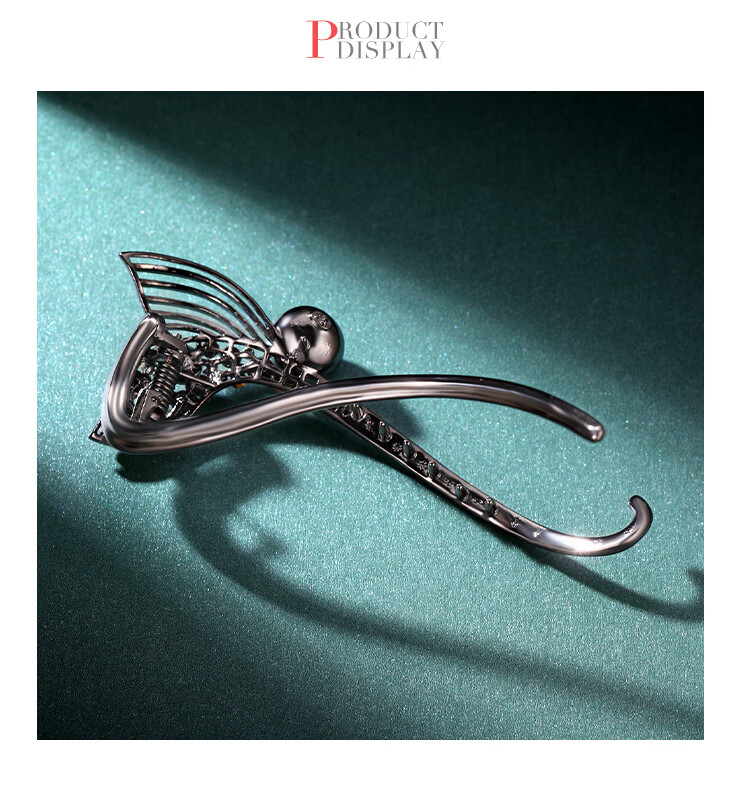 CHIMERA [You'll Always Have Me] Fish Tail Hair Clip, High-End Hairpin, Back of Head Twist Clip, Hair Accessory, Birthday Gift for Wome 6
