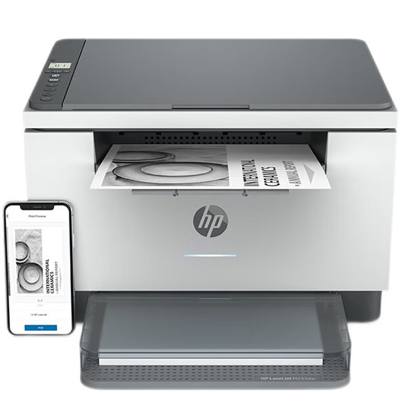 HP M233dw Monochrome Laser A4 All-in-One Printer Wireless Printing Copying Scanning Office Auto Duplex (Original 1-Year Warranty)