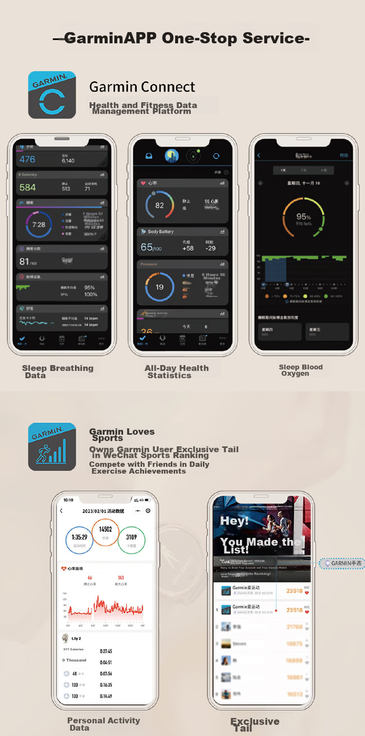 GARMIN Lily 2 Active Stylish Touchscreen Heart Rate And Blood Oxygen Running Outdoor Sports Smartwatch, Retro Gree 12