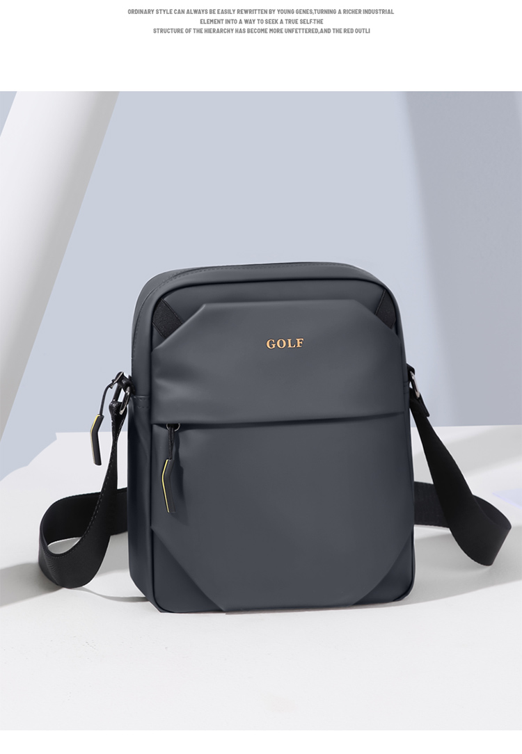GOLF Shoulder Bag, Casual Crossbody Bag for Men And Women, Lightweight Versatile Handbag, Trendy Phone Pouch, Sports Bag 25