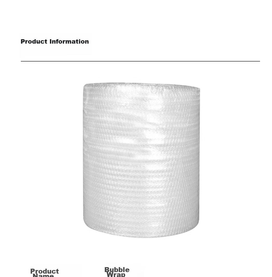 Deli Thick Bubble Wrap, 50 Meters * 40 Cm Packaging Film, Wrapping Film, Siyi Bubble Cushion, Shockproof Express Delivery 12
