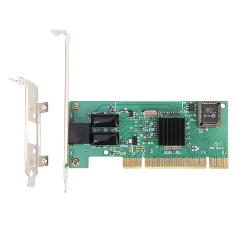 MOGE Desktop PCI Gigabit Ethernet Card with RLT Realtek Chip, Server Internal Wired Network Port, Supports Boot without Disk, MC1510
