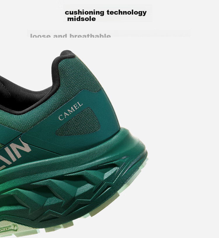 CAMEL [Yunying] Trail Running Shoes for Men And Women, Outdoor Non-Slip Breathable Hiking Shoes, Trekking Shoes F24B026021 8