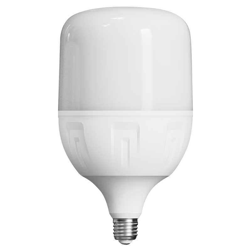 Foshanzhaoming High-Power LED Bulb, 38W Energy-Saving Lamp, E27 Screw Base, 6500K Cool White, Cylindrical Shape