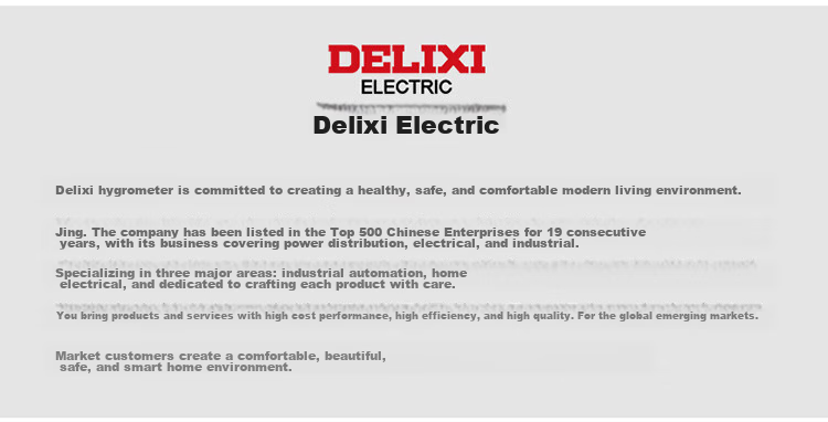 DELIXI ELECTRIC Electronic Thermometer And Hygrometer, Small Beige, Car-Mounted Smart Home Device, High-Precision Temperature Wall-Mounted Thermometer And Hygrometer for Car Interior Use 14