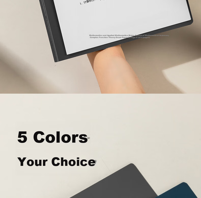 Deli A4 Landscape Folding Clipboard File Folder Writing Board Poetry Recitation Contract Clipboard Exam Paper Document Tender Storage Folder PE124 Gree 10