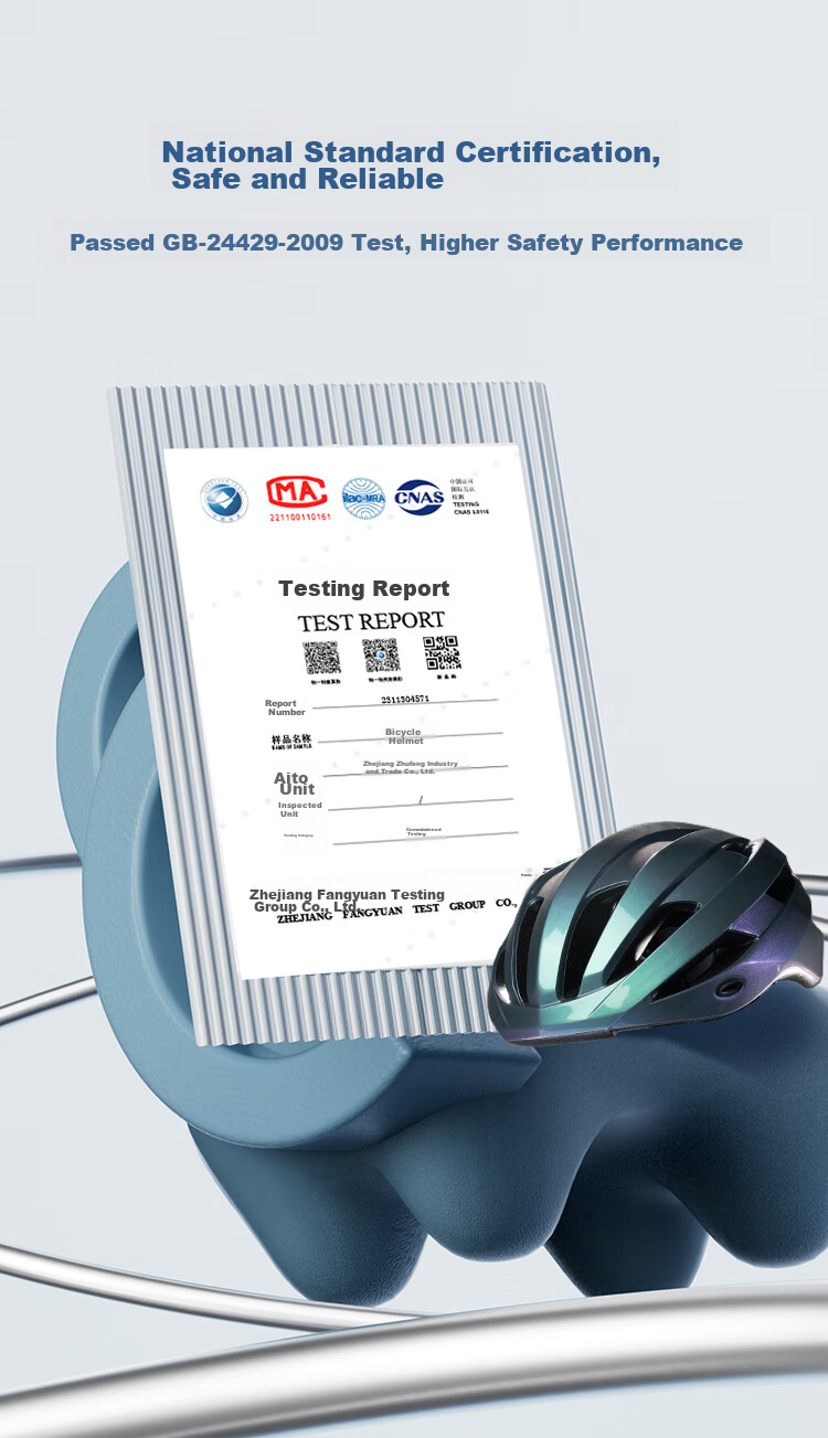 JD Original Ultra-Light Pneumatic Cycling Helmet, Road And Mountain Bike Helmet, National Standard Certified Bicycle Helmet, ZX05 Metal And Titanium 7