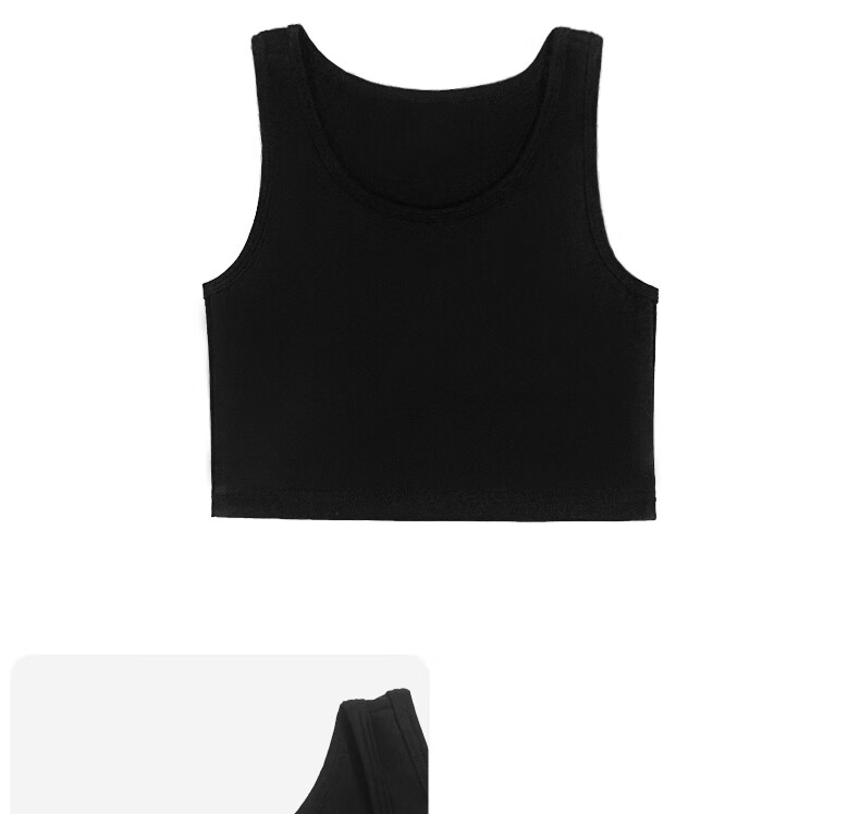 Bejirog Chest Binder, Bra for Large Breasts, Minimizing Vest, Chest Wrap for Women, Student Chest Shaper, Sports Bra 30