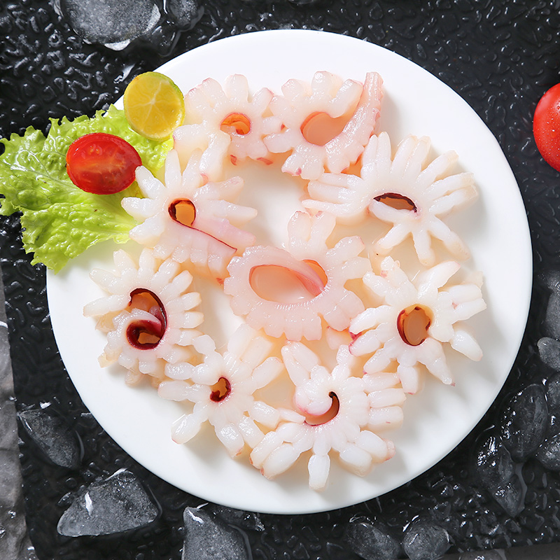 初鲜冷冻鱿鱼花250g 速冻锁鲜 免切 烧烤火锅食材 海鲜软足 海鲜送礼