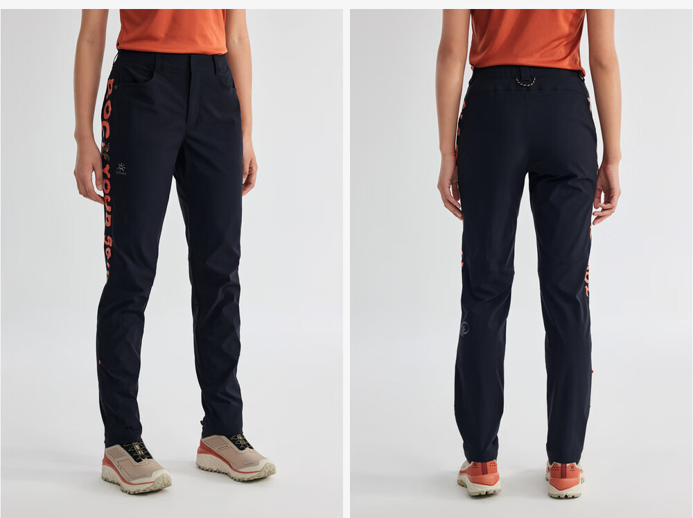 KAILAS 9a Climbing Pants, Elastic Breathable Lightweight Durable Quick-Dry Pants, Professional Outdoor Hiking for Wome 14