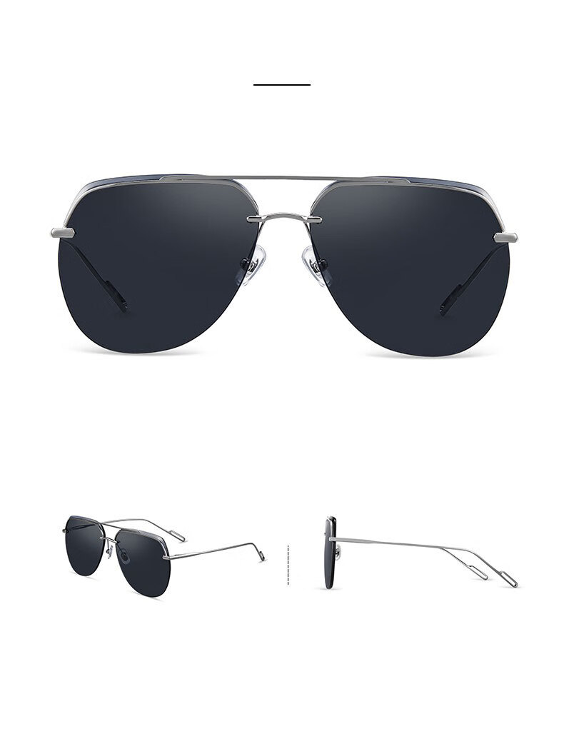HELEN KELLER Polarized Sunglasses, Retro Frog-Eye Glasses, Men's Trendy Driving Sunglasses H8951H02 6