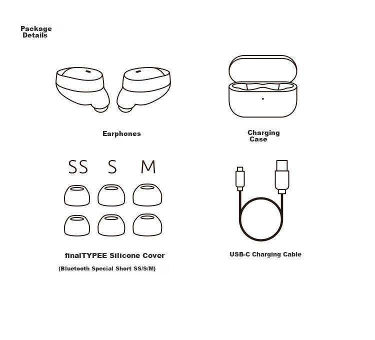 FINAL COTSUBU for ASMR MK2 True Wireless Bluetooth Earphones, ASMR Sleep Headphones, Comfortable to Wear, Stable Connection, Lavender Color 14
