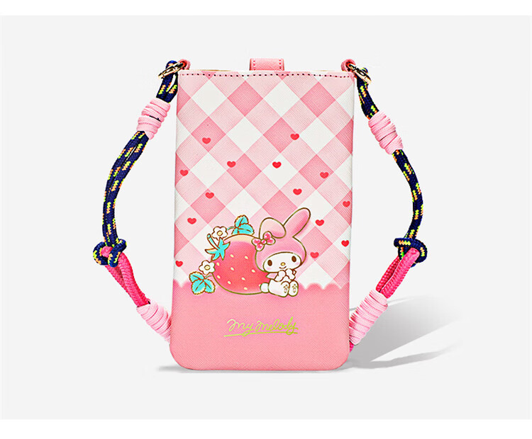Mesuca X Kuromi Handbag, Women's Portable Phone Bag, Shoulder Crossbody Small Purse, Birthday Gift for Girls 25