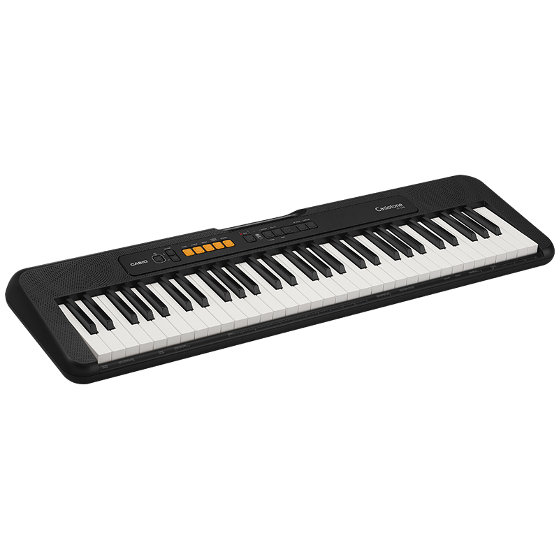 CASIO Electronic Keyboard CTS100, Black, for Performance And Teaching, Entry-Level Fashion Trendy Entertainment, Beginner Model, 61 Keys, Standalone Versio