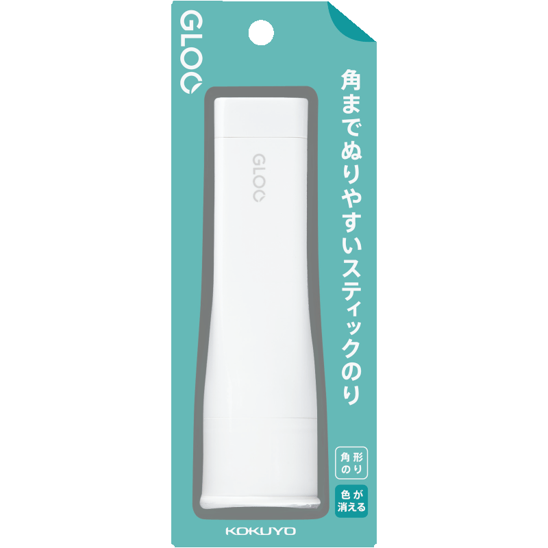 KOKUYO GLOO Color-Changing Solid Glue Stick L Size Blue 40g TA-G313-1P - Japan Stationery Award Winner