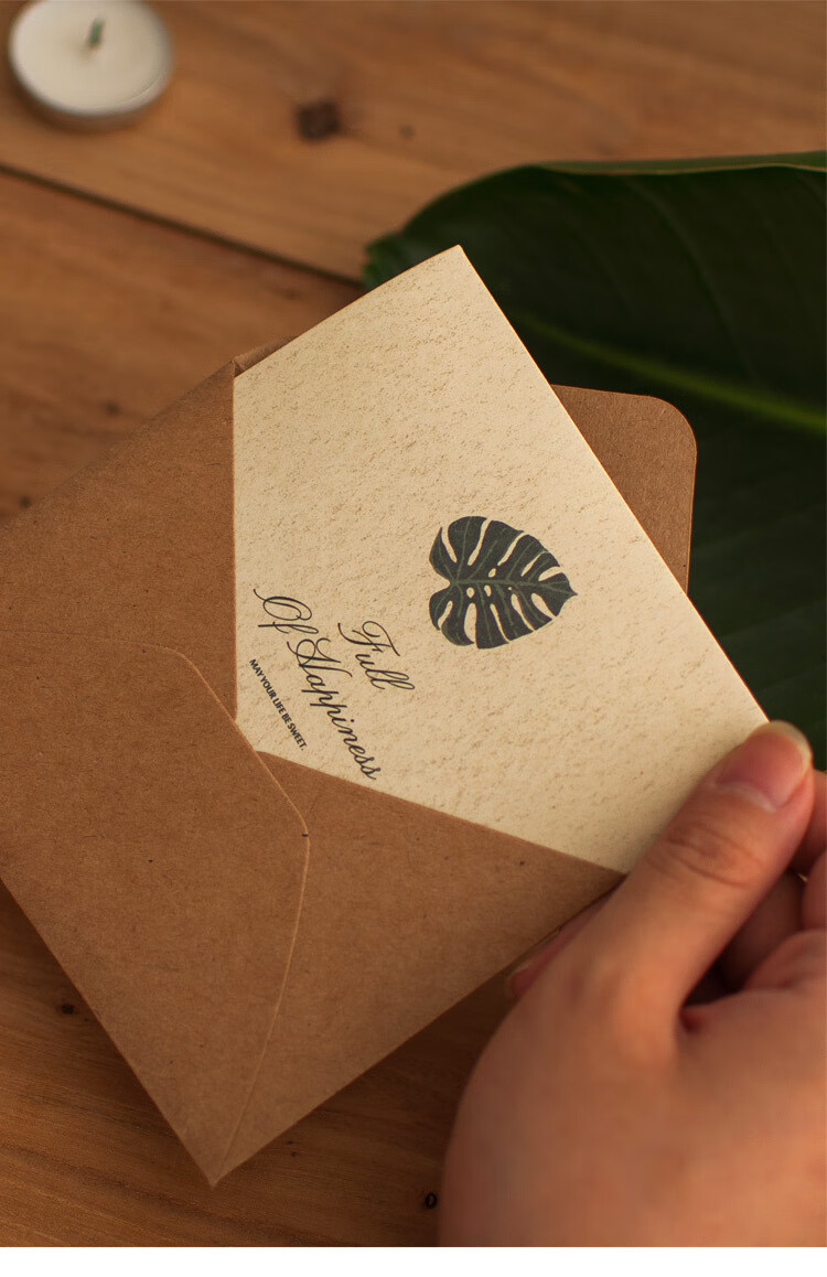 Shiluode Birthday Gift for Classmates, Mid-Autumn Festival Decoration Message Card, Wishing Postcard, 6 Pieces with Envelopes And Sealing Stickers 5