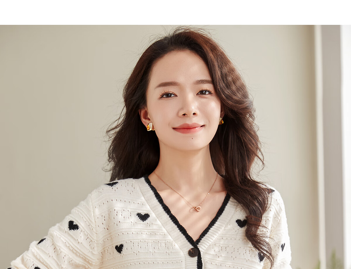 She Enjoy Women's Knitted Cardigan Stand Collar Zipper Sweater Jacket Casual Versatile Knit Outerwear T53Z092 28