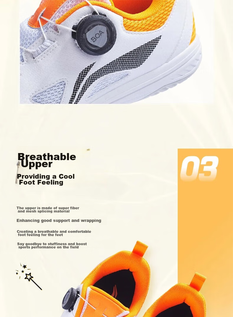 Li-Ning Table Tennis Shoes for Men And Women, MAGE ESS National Team Edition, Non-Slip, Shock-Absorbing, Wear-Resistant Training Sports Shoes, Size 39 4